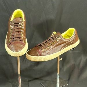 Alexander Mcqueen/ Puma collab shoes. Size 8 men, 7 women. Unisex. Brown.